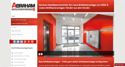 Desktop Screenshot of abraham-rostock.de